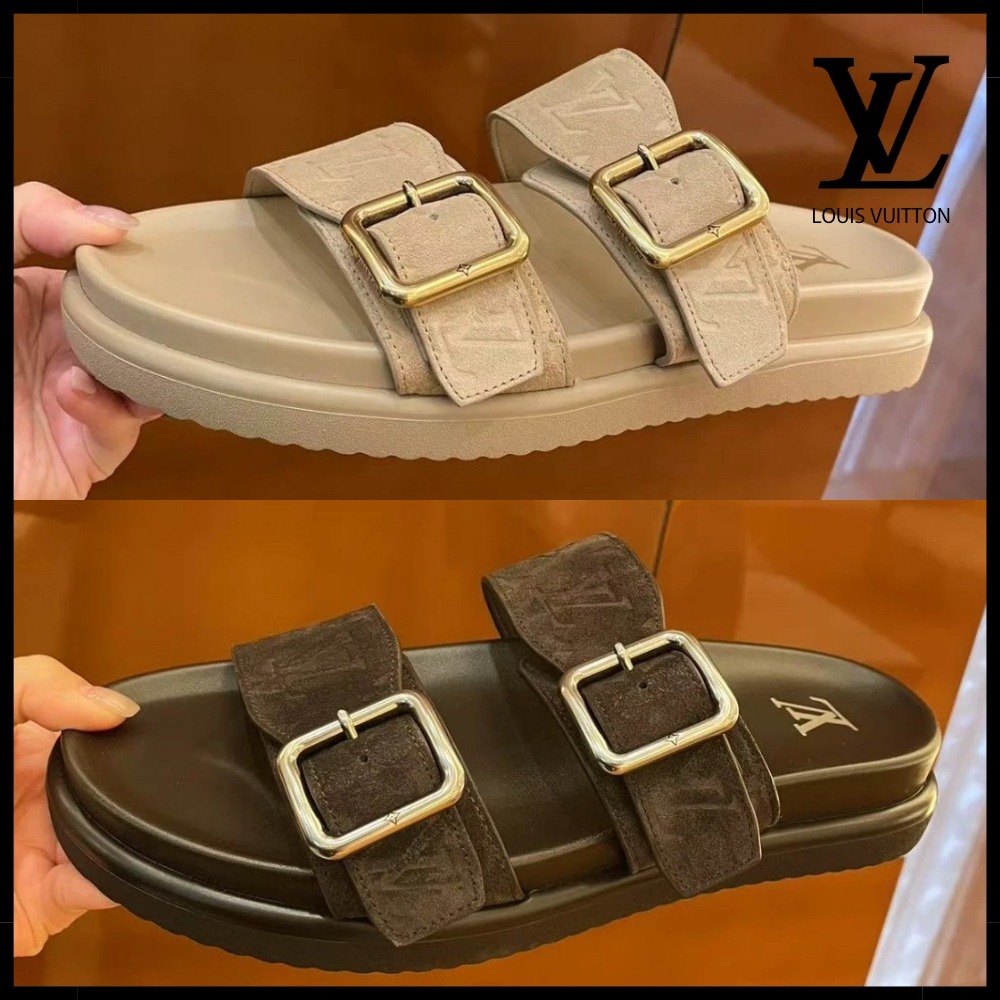 【履きやすい♪】Louis Vuitton ヴェニス ミュール スエード