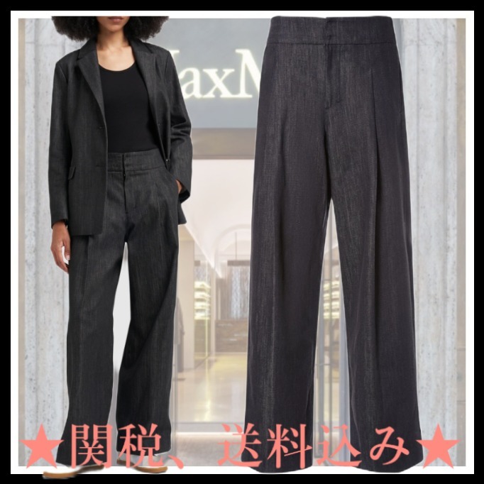 アウトレット★S Max Mara★athos デニムスタイルパンツ