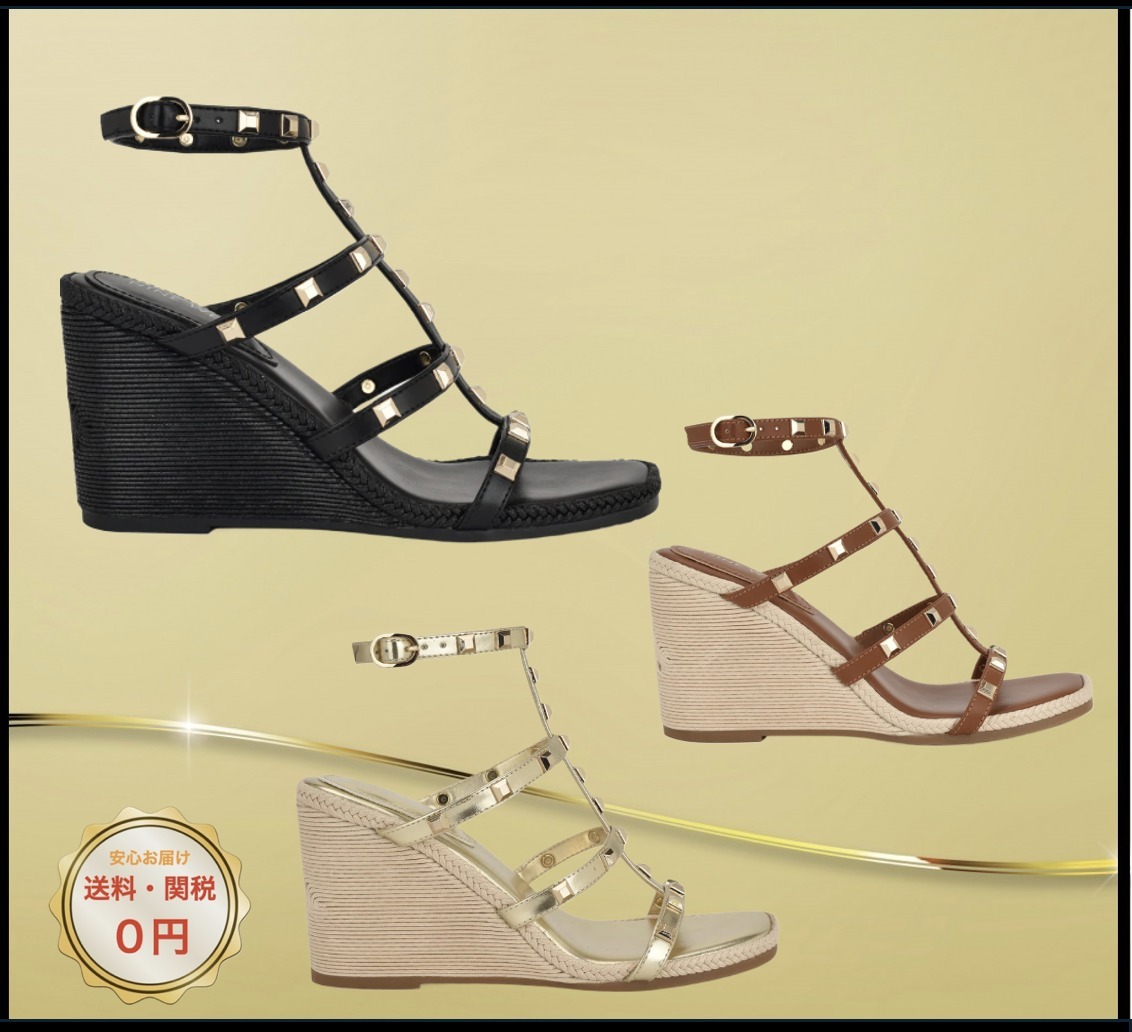 関税込み♪【Nine West】Sardis スタッズ 美脚 ★サンダル