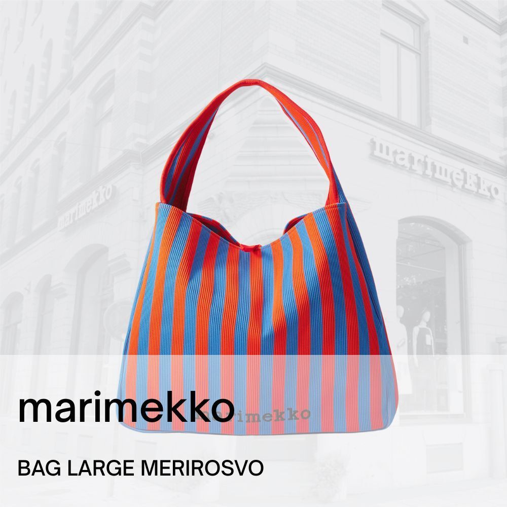 marimekko :: ニット ワンハンドル トートバッグ