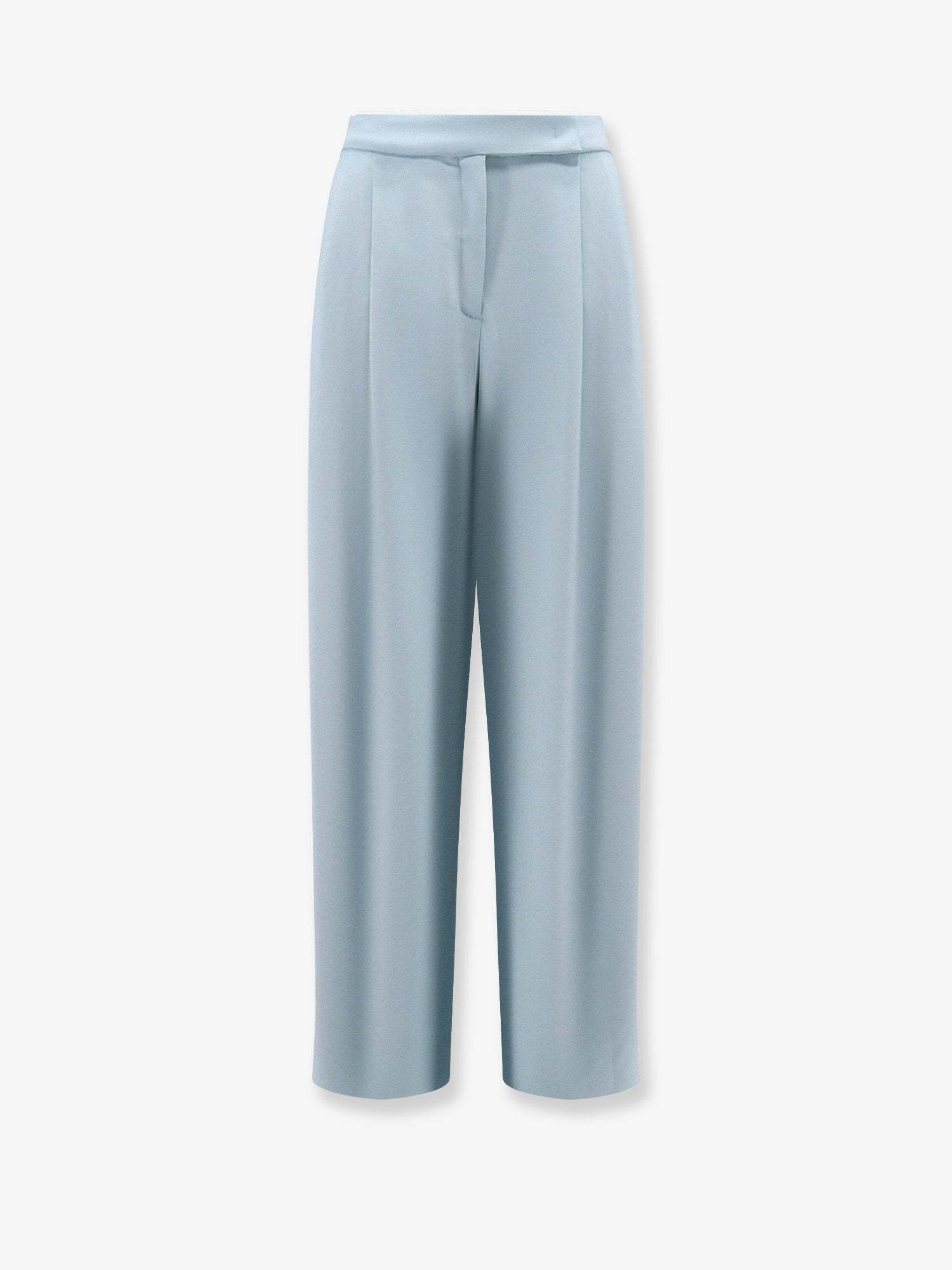 パンツ PINKO Montano viscose trousers with pinces Azzurro