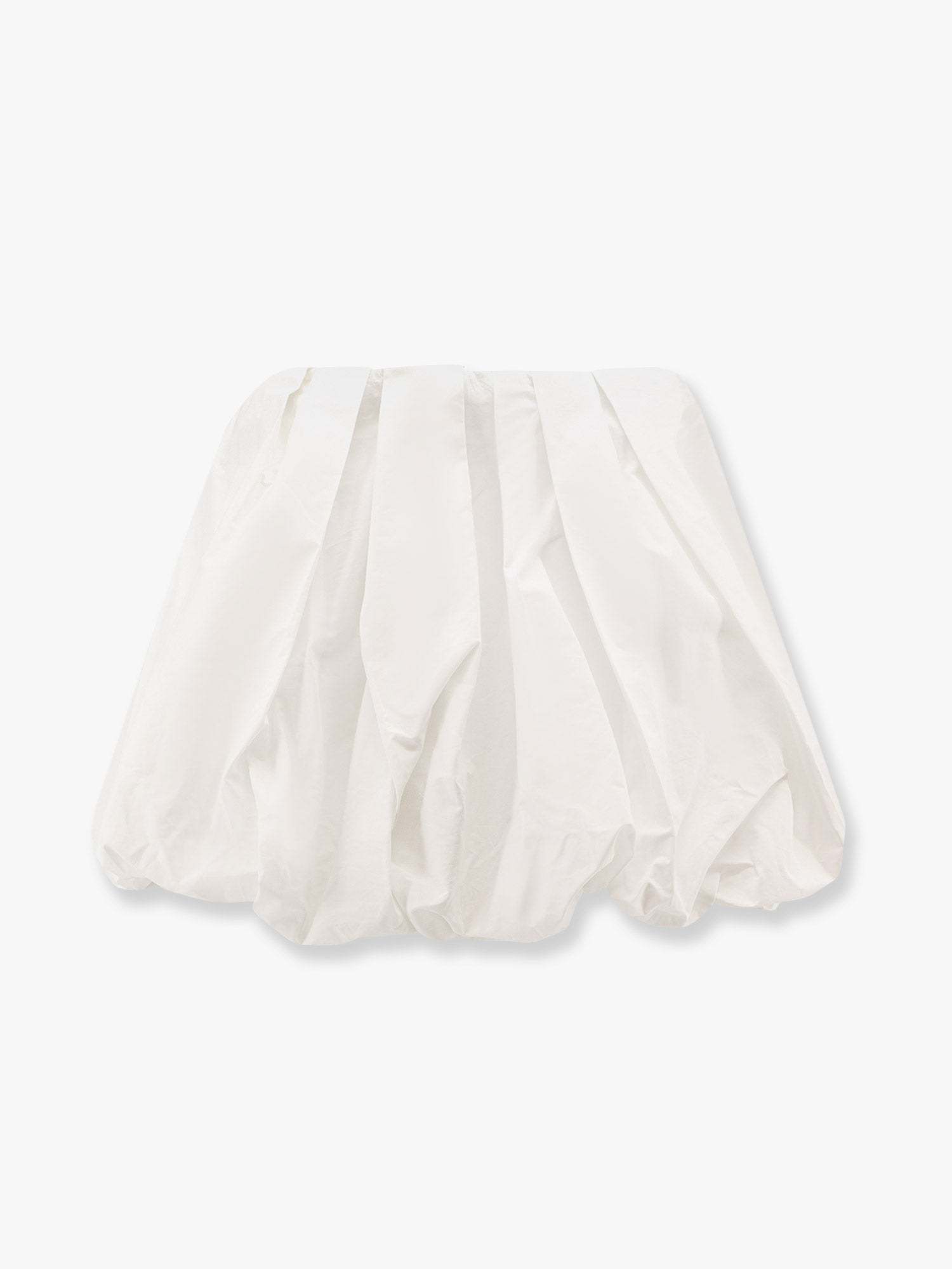 スカート PINKO Cotton popeline cadric miniskirt Bianco