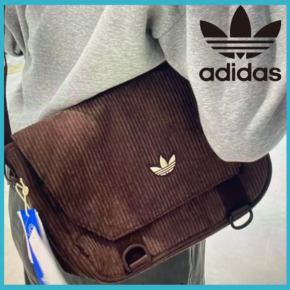 ★adidas★ ネクスト コーデュロイ メッセンジャー バッグ