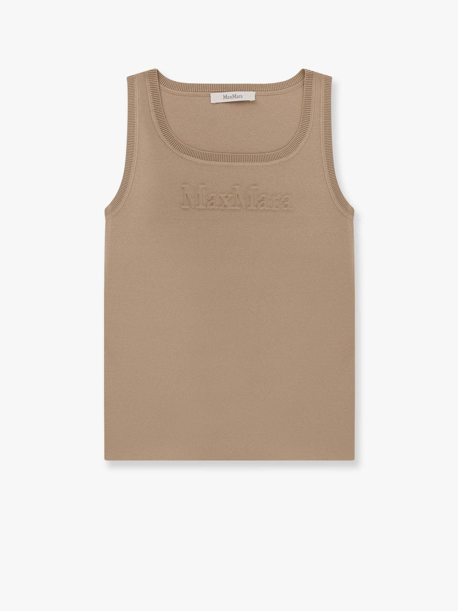 Tシャツ・カットソー MAX MARA Pentola viscose top Beige