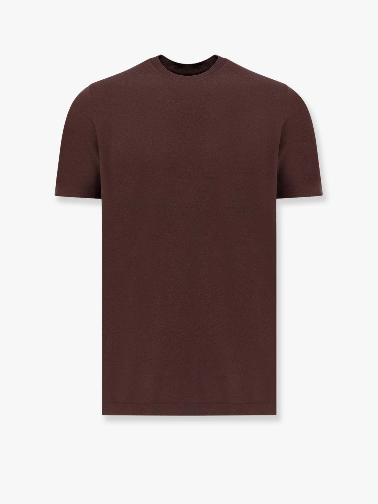 Tシャツ・カットソー ZANONE Icecotton basic t-shirt Marrone