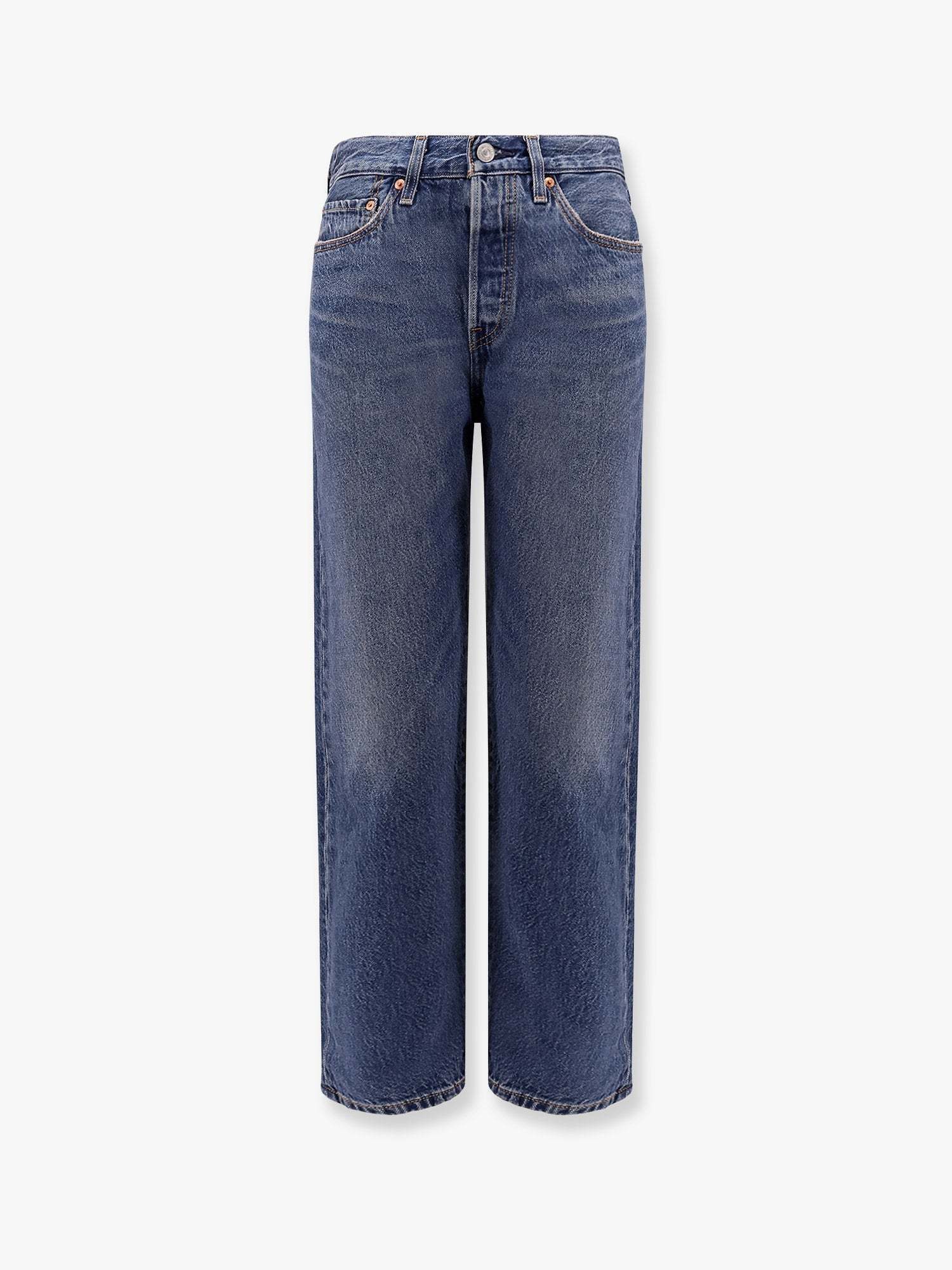 デニム・ジーパン LEVI'S 501 cropped jeans Blu