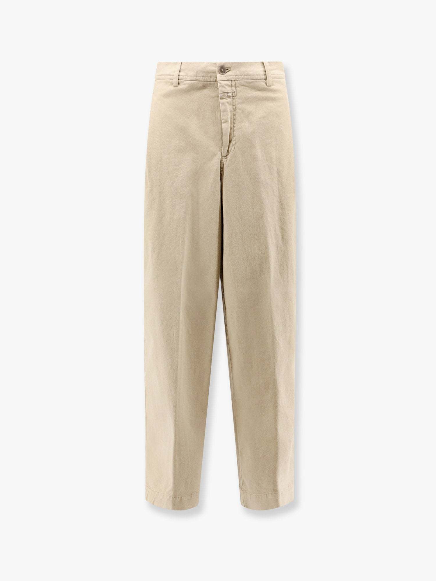パンツ CLOSED Organic cotton trouser Beige