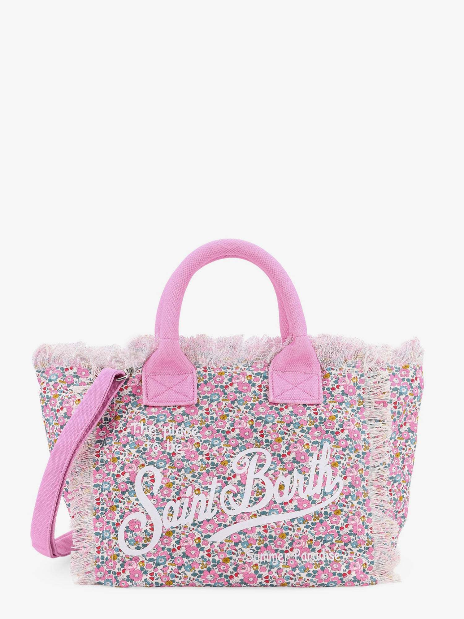 ショルダーバッグ・ポシェット MC2 SAINT BARTH Colette Liberty canvas crossbody bag Rosa