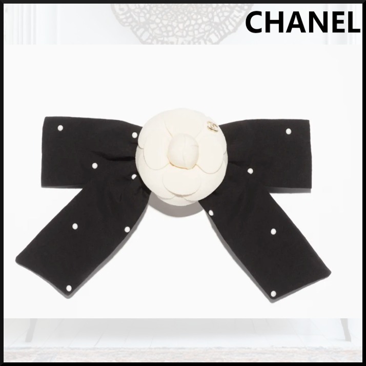 【カメリアが主役】CHANEL バレッタ