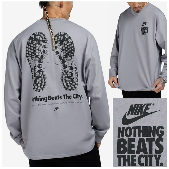 Nike NSW Max90 City Tee フットウェア グラフィックロゴ ロング