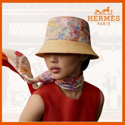 【夏コーデ格上げアイテム！】HERMES ハット