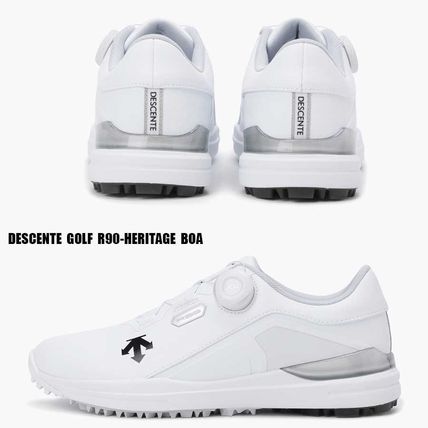 【DESCENTE GOLF】 Men's R90-heritage BOA / 追跡付 데상트골프] 남성 R90-BLOCK BOA(남성 알구공블락 보아핏시스템