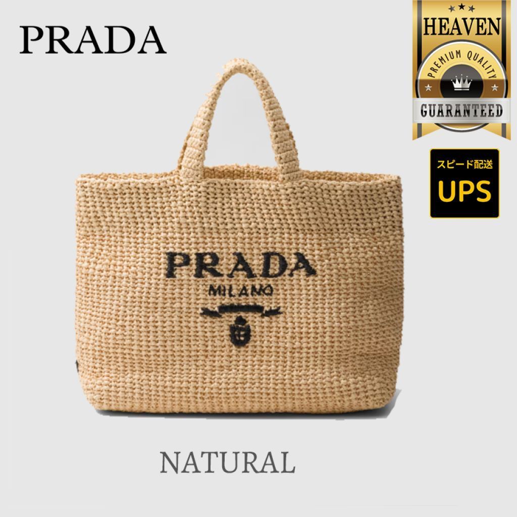 6万取引突破◆UPS便【PRADA】クロシェトートバッグ◆1BG392_2C2T