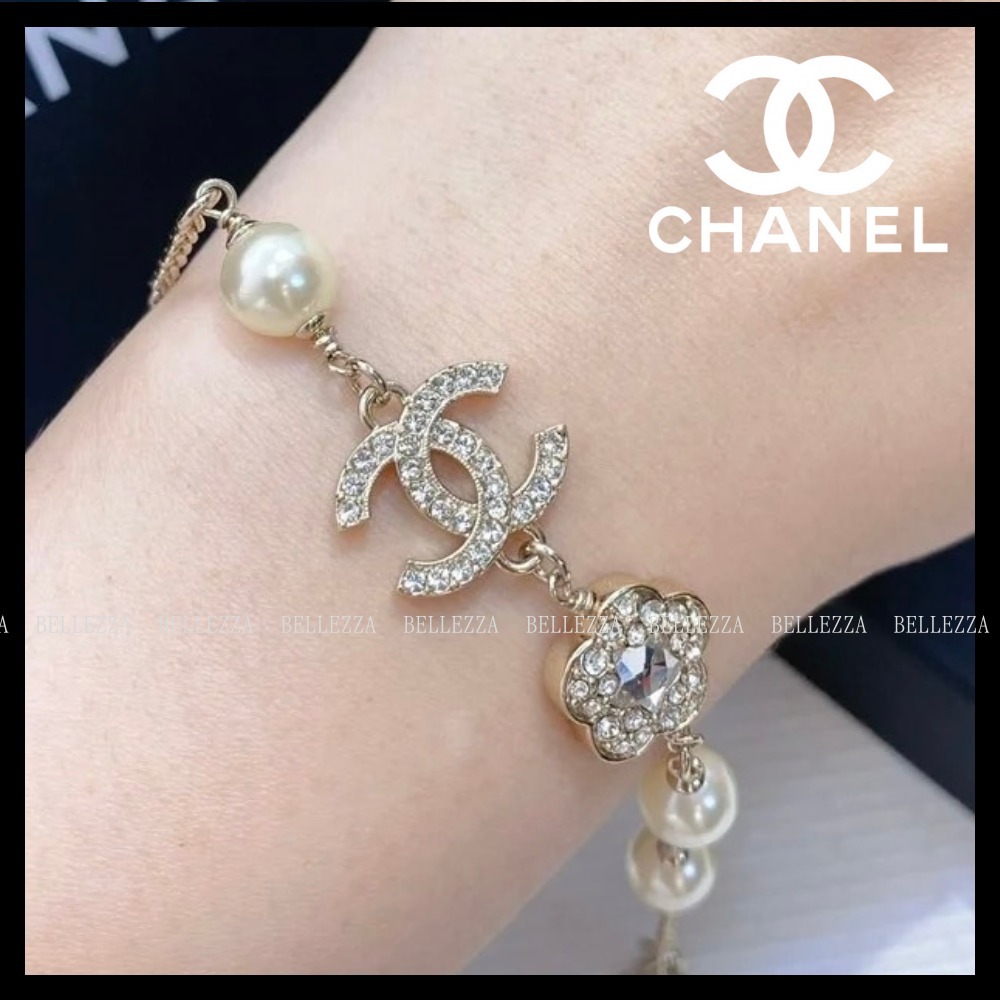 【インパクトあるロゴ♪】シャネル ブレスレット