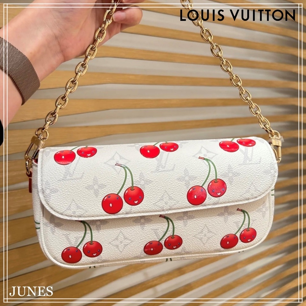 村上隆コラボ！！【LOUIS VUITTON】LV×TM チェーンウォレット