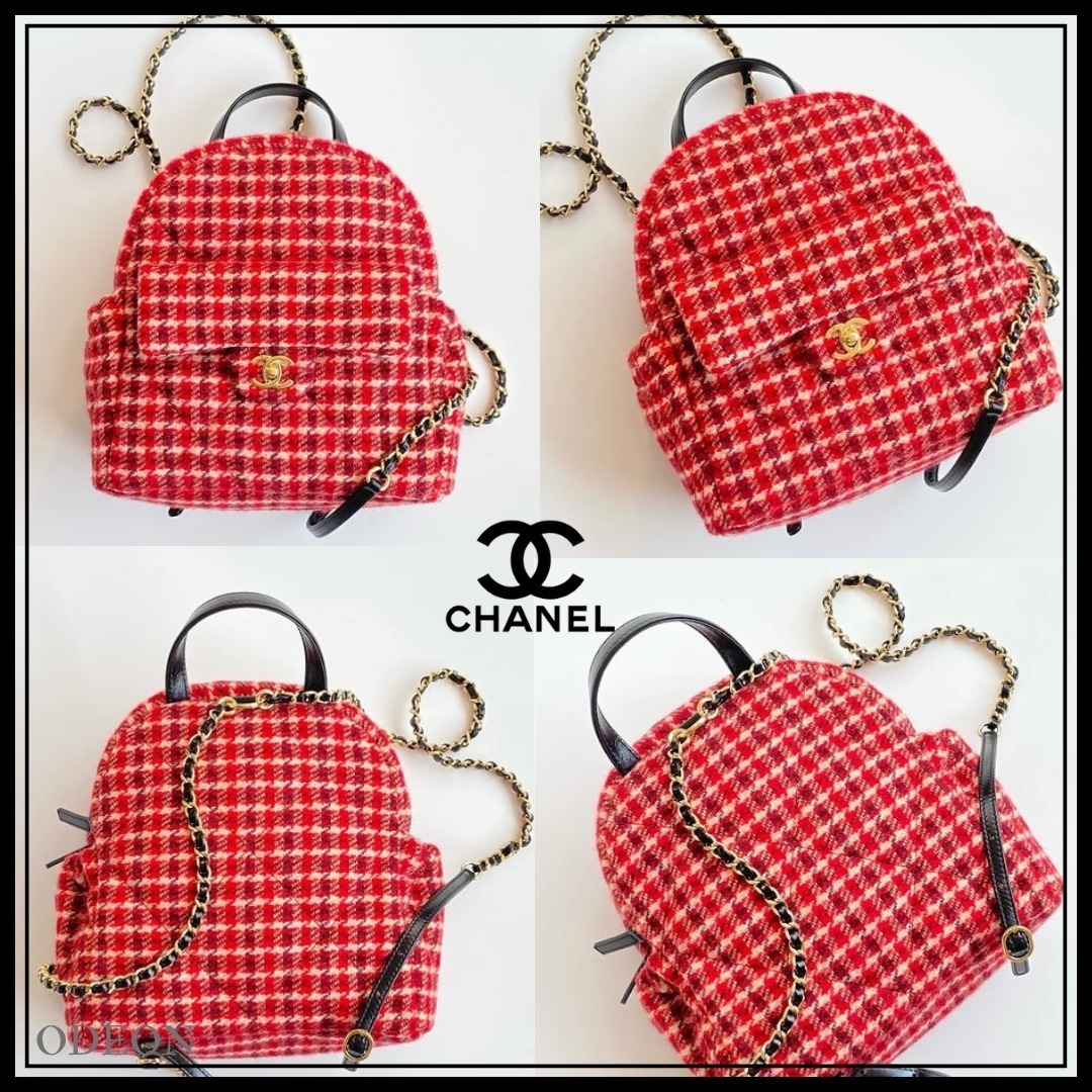 *心躍る冒険心*【CHANEL】 CCロゴ バックパック