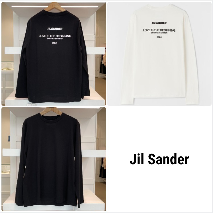 【JilSander】 ジルサンダー バックデザイン ロンT