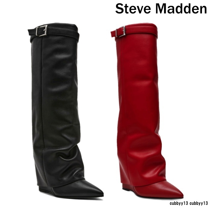 【レディース】Steve Madden Corenne Foldover Shaft ブーツ