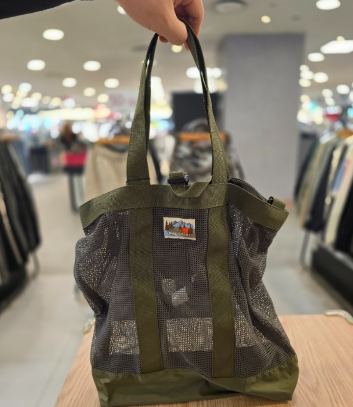 JEEP ★Tent Wappen Mesh Shoulder Bag