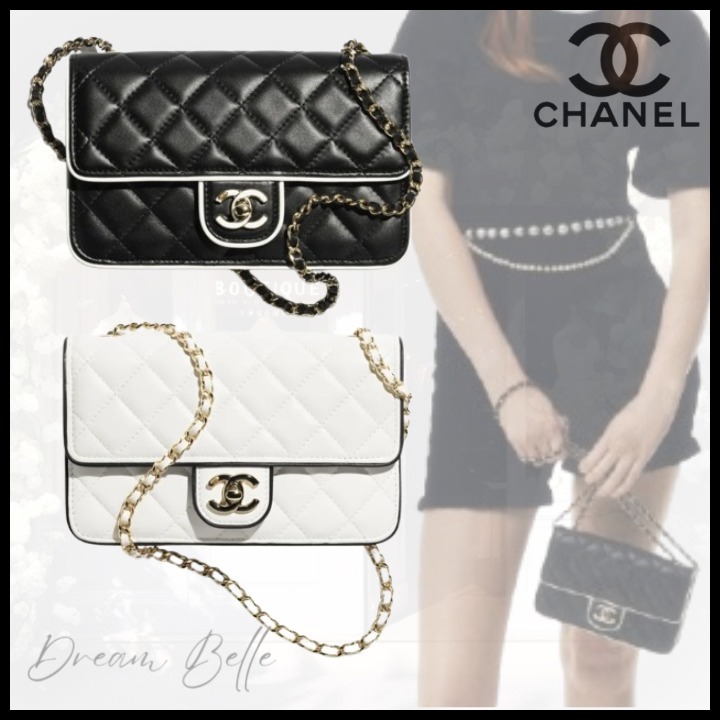 【バイカラー♡】CHANEL チェーンウォレット 25SS