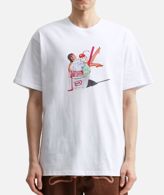 Icecream 国内発送 Pin Up 半袖Tシャツ
