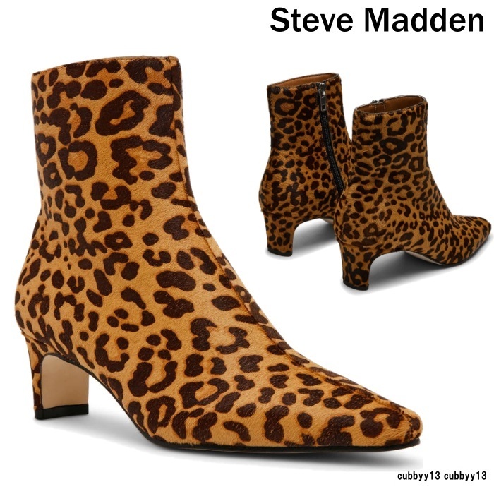 【レディース】Steve Madden Delvie Genuine Calf ブーティー