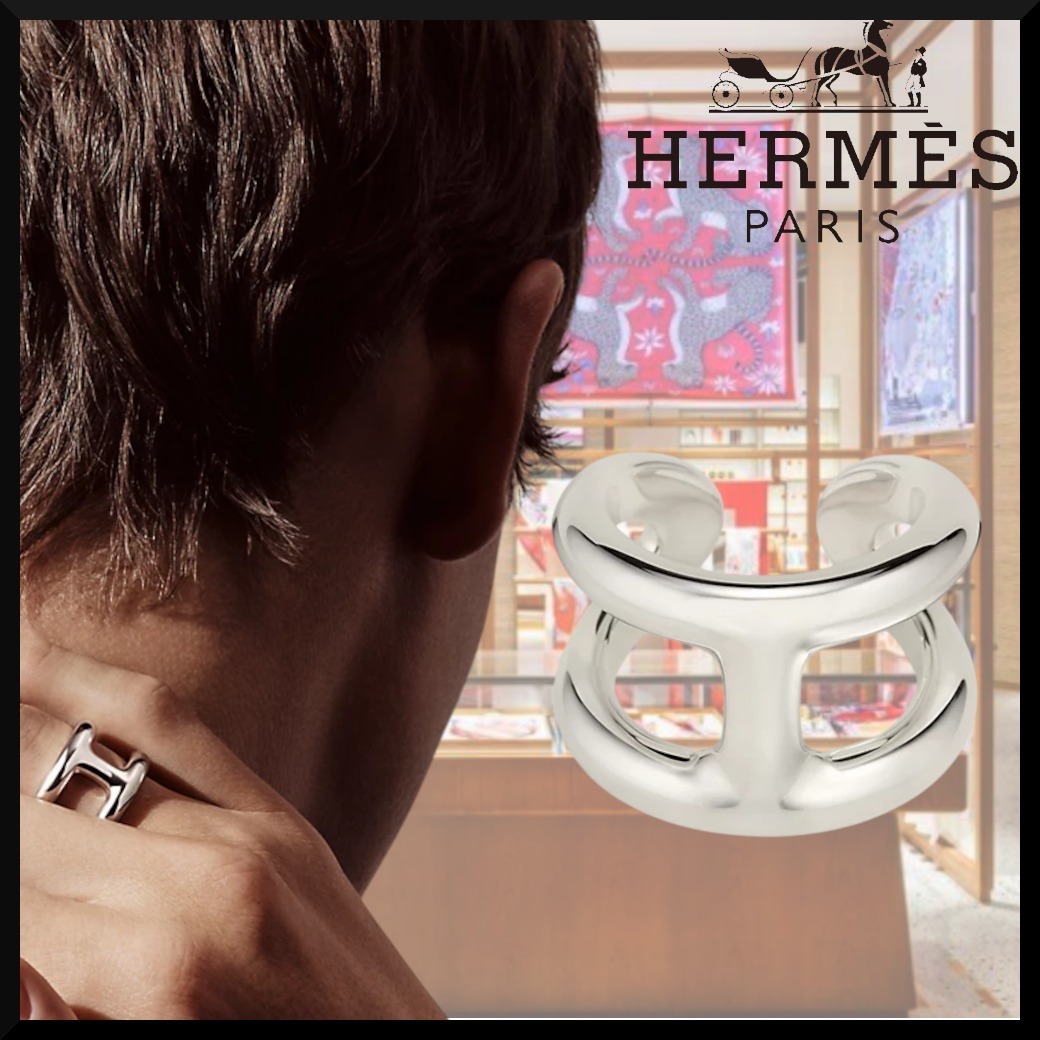 【大人気】【HERMES】《Osmose》オスモズ リング GM