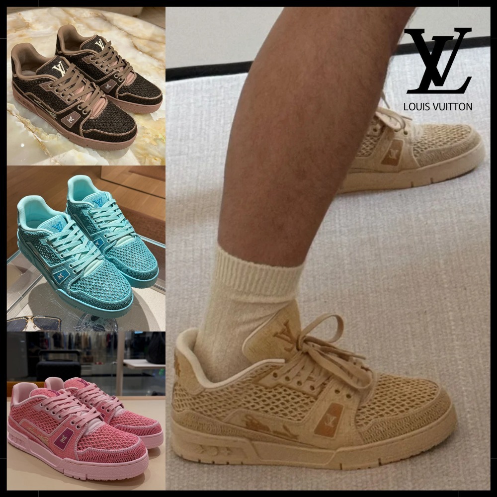 【ヴィンテージ感♪】Louis Vuitton LV トレーナー スニーカー