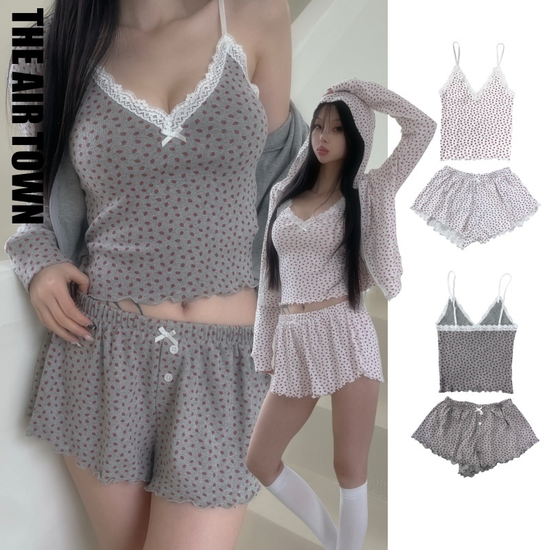 【THEAIRTOWN】 screw sleep set ♥2color