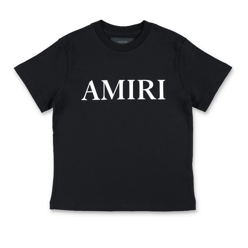 キッズ用トップス AMIRI FW25 TEE LOGO (AKJYTE1013 BLACK)
