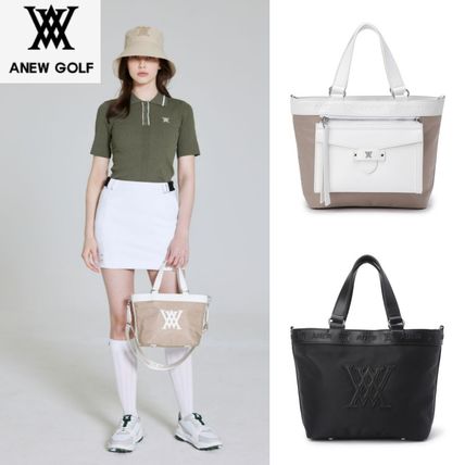 ☆ANEW GOLF☆25SS☆UNI DETACHABLE POCKET TOTE BAG☆2way☆2色