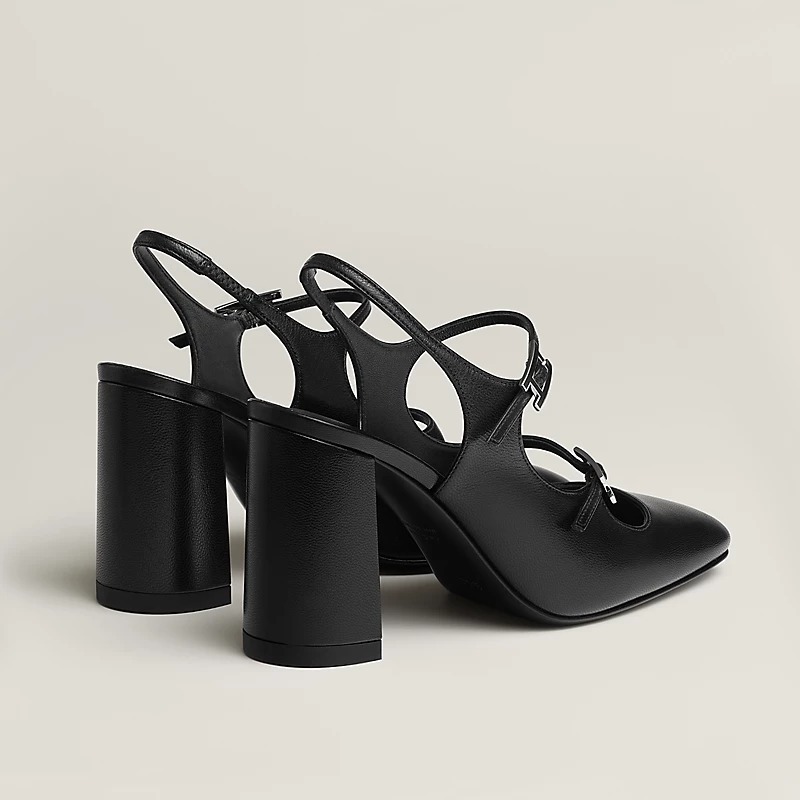【HERMES】シックな装い♪パンプス《ジャッキー》90