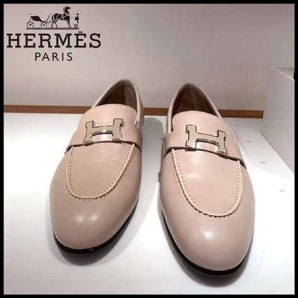 モカシン パリ ピンク系 HERMES(エルメス) - 海外通販のBUYMA