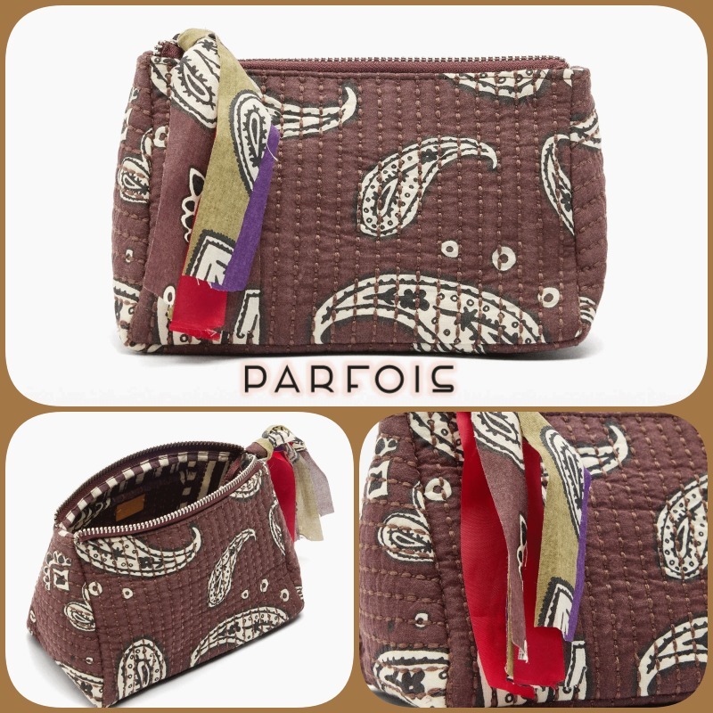 可愛い★話題沸騰PARFOIS◆ペーズリー柄多目的ポーチ