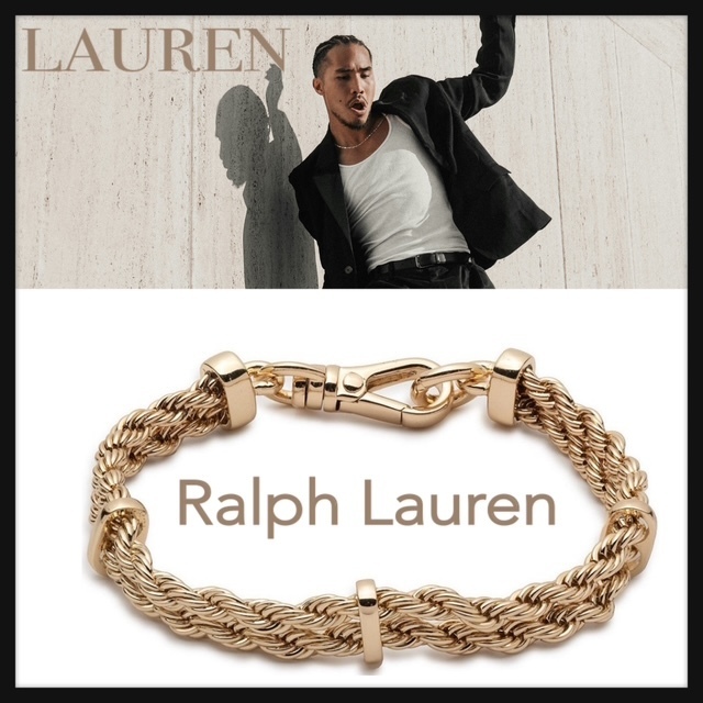 NEW★Ralph Lauren★2連ロープ/ブレスレット