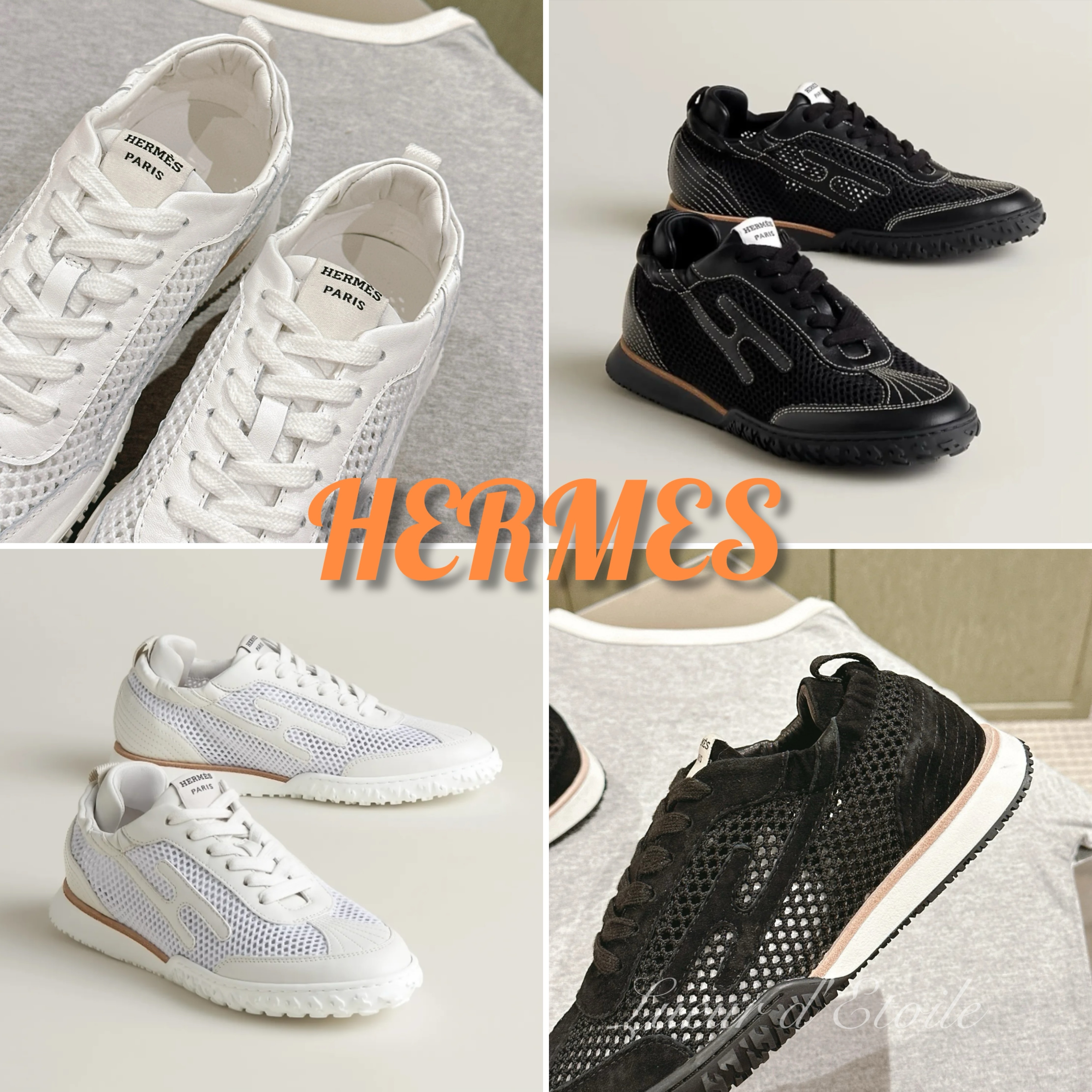 【爽快シューズ★】HERMESスニーカー Jet / Multicolore Prunoir