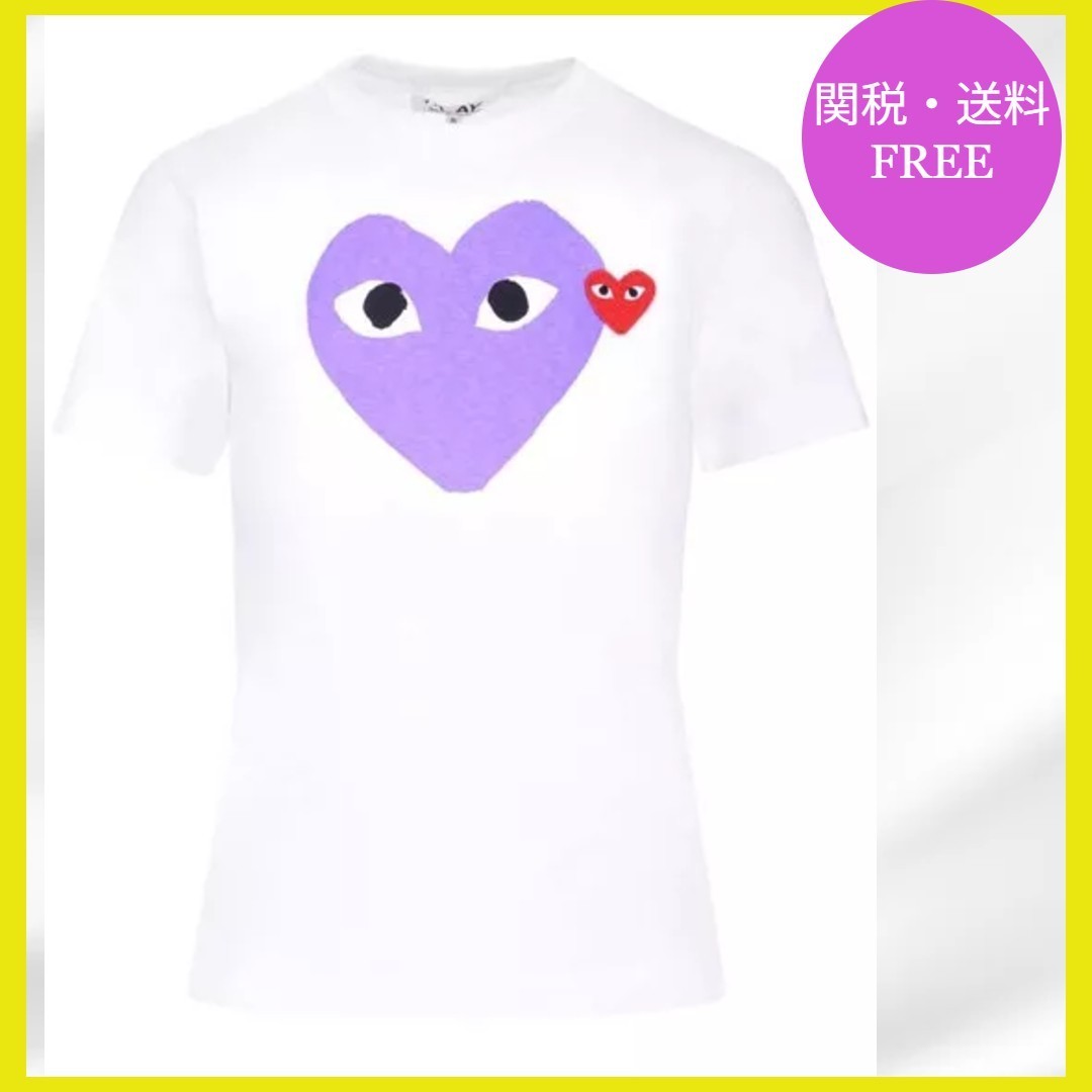 COMME des GARCONS コムデギャルソン PLAY ハート Tシャツ