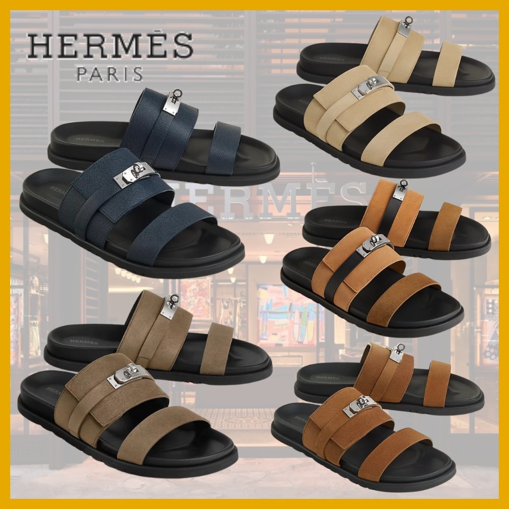 洗練されたデザイン☆【Hermes】Jackson テクノサンダル
