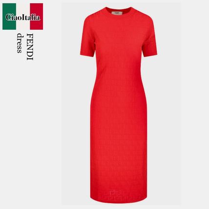 FENDI フェンディ ワンピース コットン レディース 中古