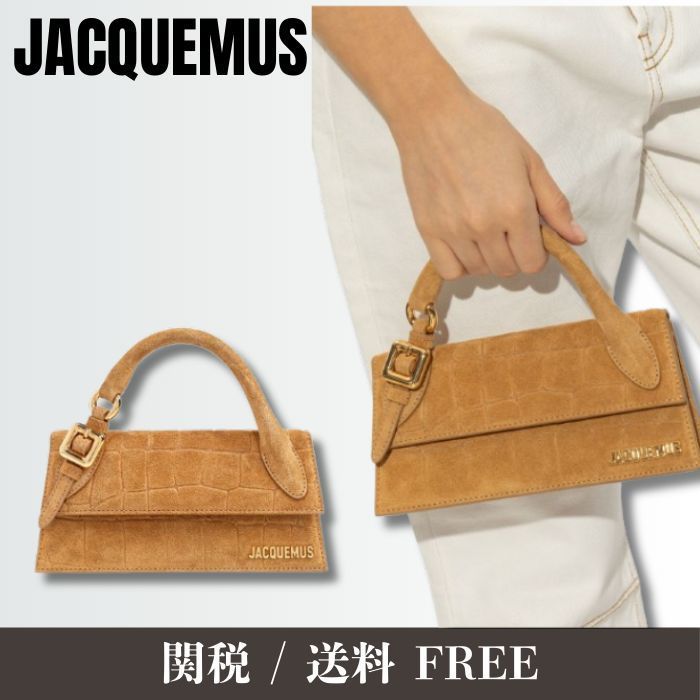 【大人気】JACQUEMUS 「Le Bambino」レザーショルダーバッグ