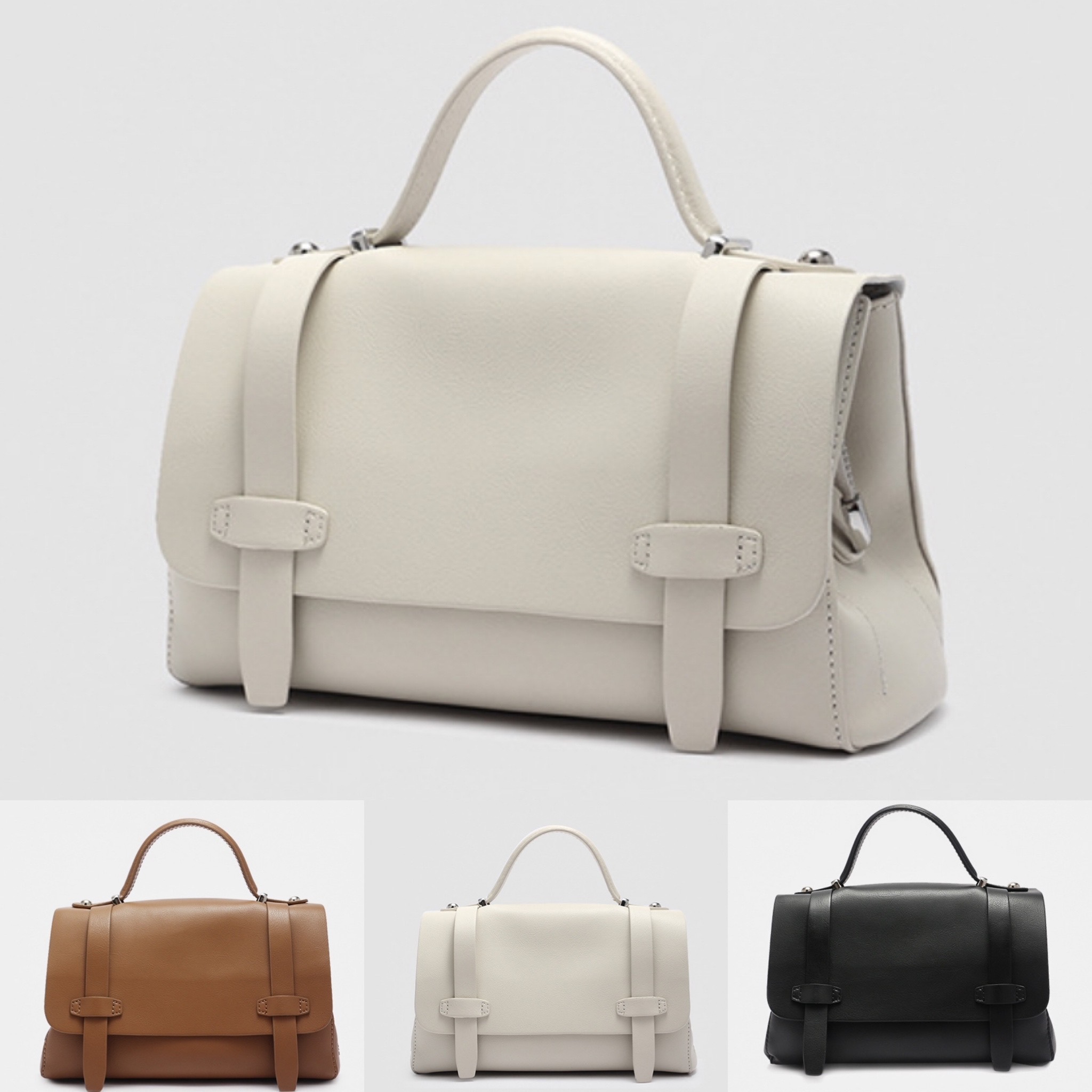 韓国デザイン 本革リアルレザー ハンドバッグ ショルダーBAG