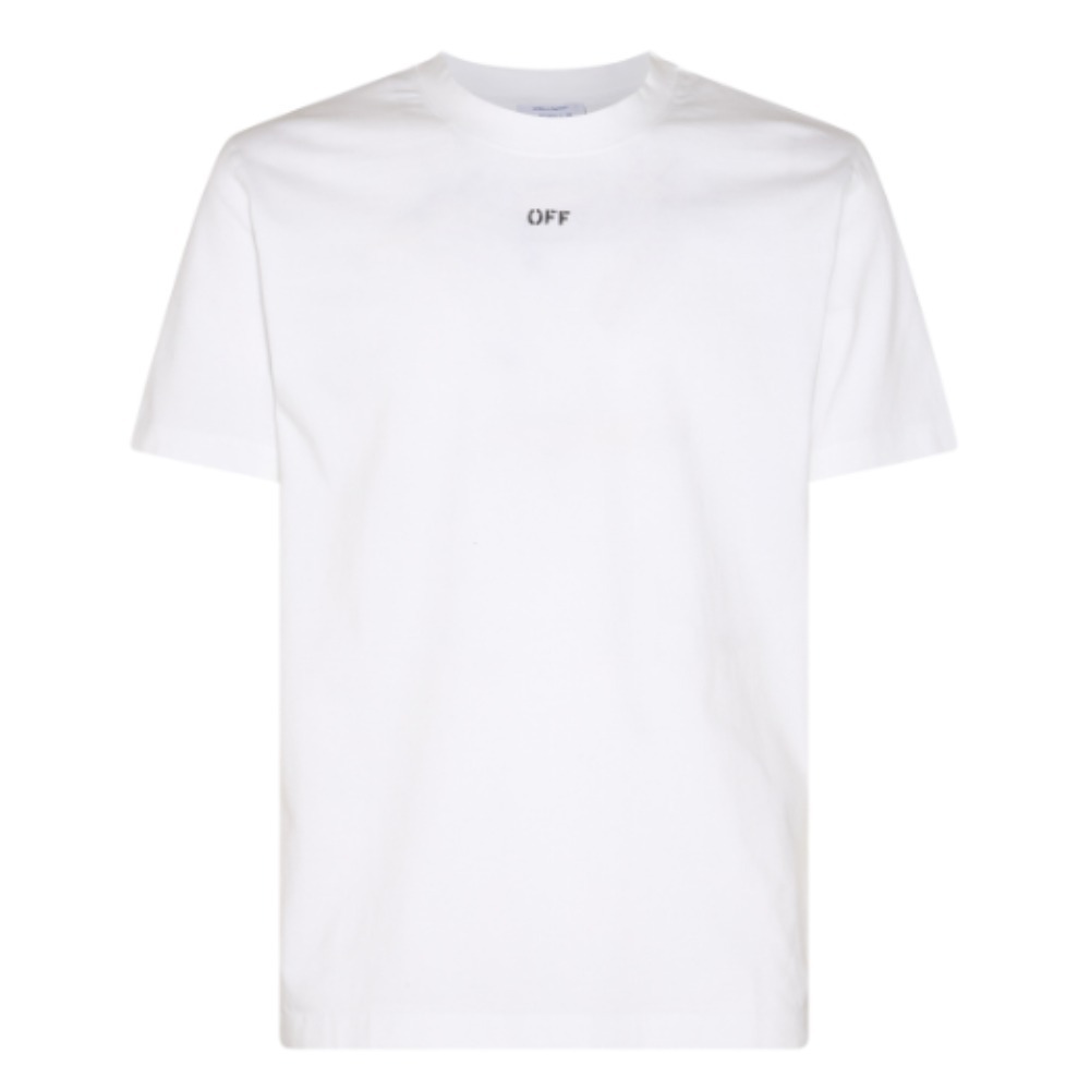 Tシャツ・カットソー OFF-WHITE COTTON LOGO T-SHIRT