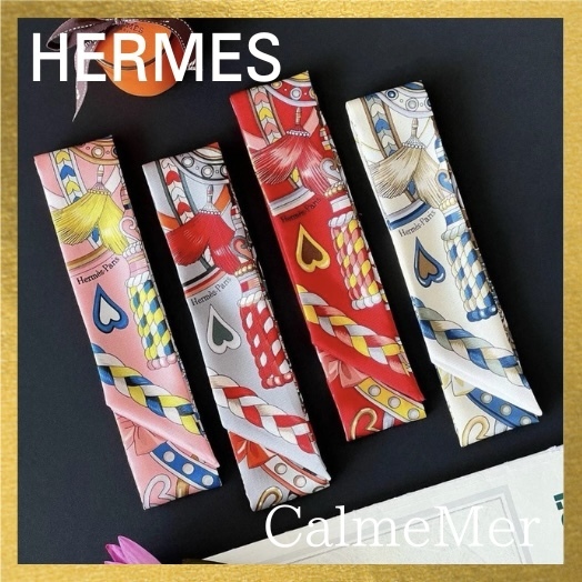 【HERMES】 ☆ ツイリー《アルネ・ドゥ・クール》 ☆
