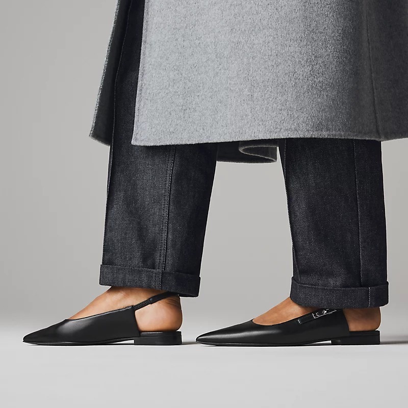 《新作☆上品な2色》HERMES パンプス Lovely slingback