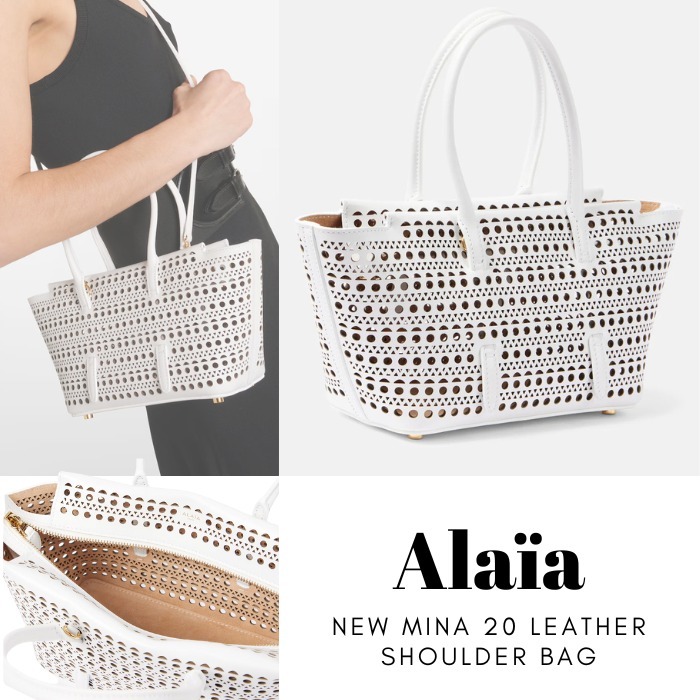 ★NEW★クールと可愛さ【ALAIA】ネオ ミナ 20 ショルダーバッグ