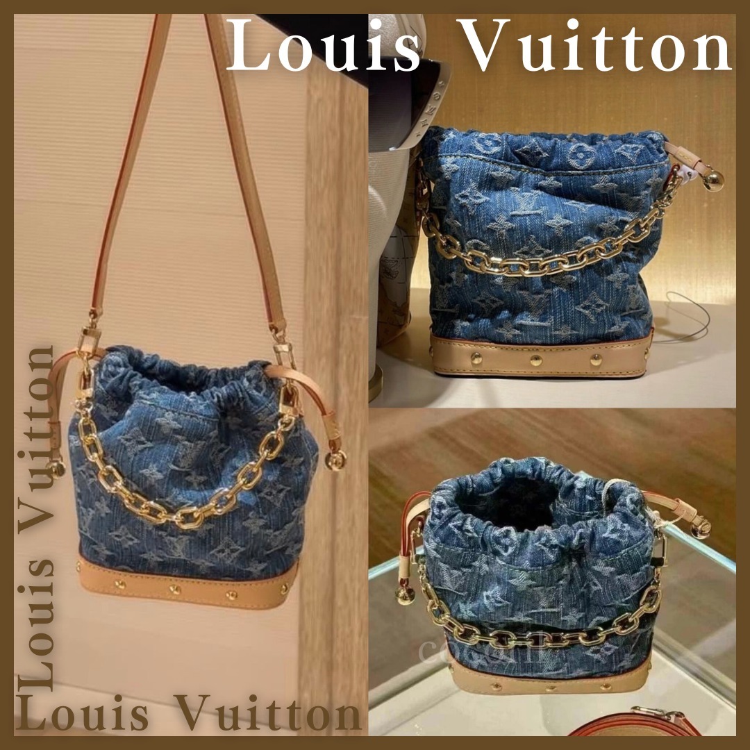 【上品デニムでエレガント♪】◆Louis Vuitton◆ナノ・ノエ