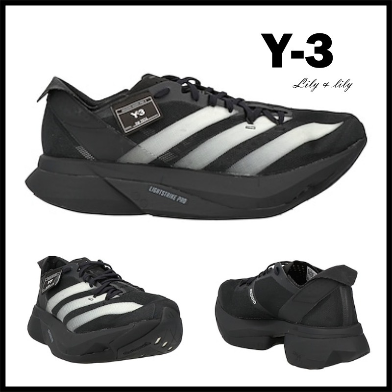 Y-3 ◆Adios Pro ロゴ レースアップ スニーカー◆関税送料込み