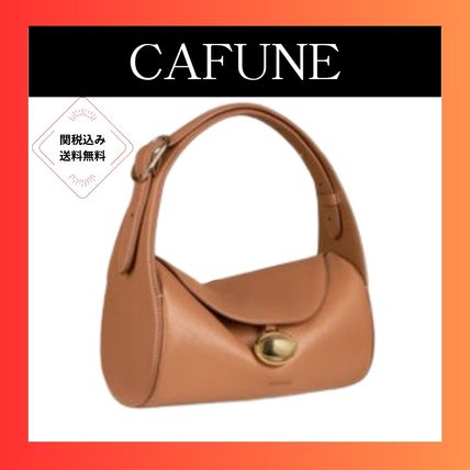 CAFUNE ブラウン ハンドバッグ