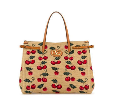 【送関込】VALENTINO★Antibes チェリートート