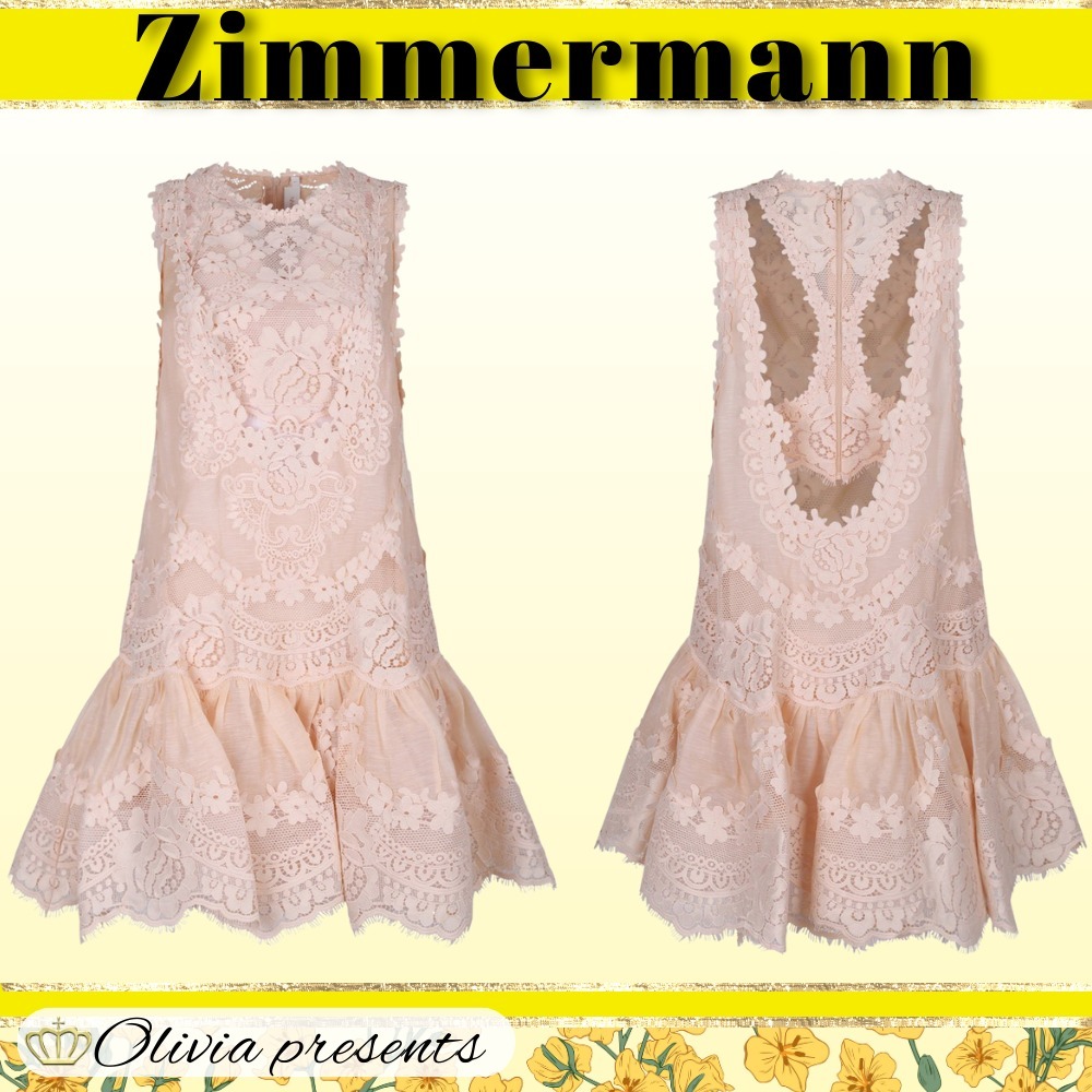 【Zimmermann】カットアウトディテールレースブラウス